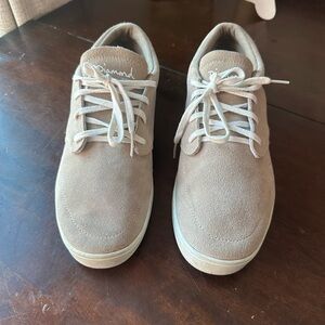 Diamond Supply Co. Men's Suede Low-Top Sneakers in Tan